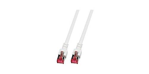 7.5m, white, halogenfrei, RJ45 Patchcable S/FTP, Cat.6