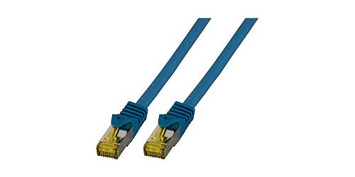 EFB RJ45 Patchkabel S/FTP,Cat.6A,LSZH,Cat.7 Rohk.,30m,blau