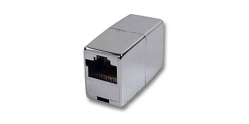 2 x RJ45, F/F, metal