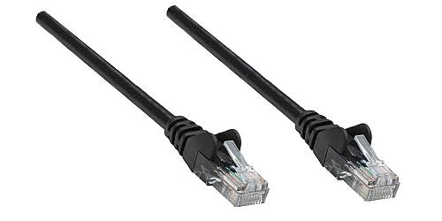 Network Cable, Cat5e, SFTP, RJ-45 Male / RJ-45 Male, 1.5 m (5 ft.), Black