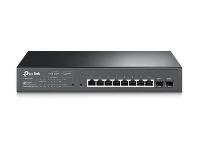 Tp-Link JetStream 10-Port Gigabit Smart Switch with 8-Port PoE+ (TL- SG2210MP)