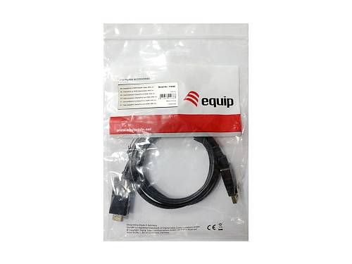 Equip      DisplayPort->HDMI        4K/ 30Hz St/St  2.00m sw Polybeutel