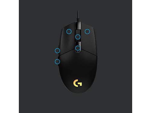 Logitech Gaming Maus G203 Lightsync USB retail