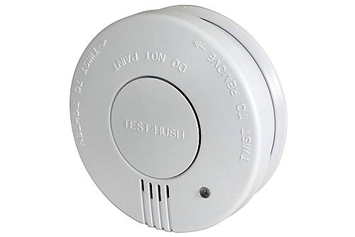 Mercury SD102P Smoke Detector with Hush 350.126UK