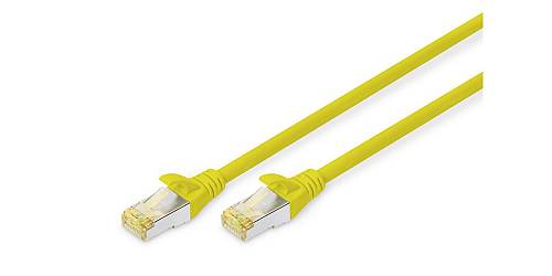 DIGITUS CAT 6A S/FTP Patchkabel, 5m, gelb