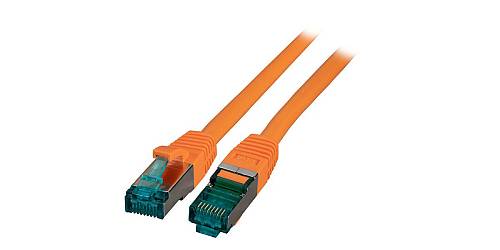 EFB RJ45 Patchkabel S/FTP, Cat.6A, LSZH, 15m, orange