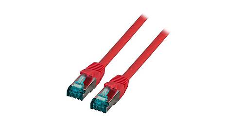 EFB RJ45 Patchkabel S/FTP, Cat.6A, LSZH, 30m, rot