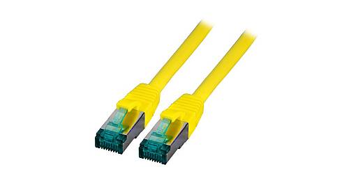 EFB RJ45 Patchkabel S/FTP, Cat.6A, LSZH, 5m, gelb