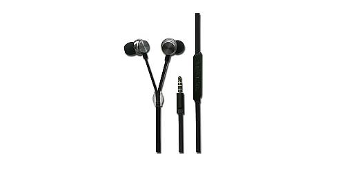 2GO In-Ear Stereo-Headset Luxury Zipper-Style  anthrazit