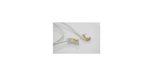 Wantec Patchkabel SSTP CAT7 Ste.CAT6a d=4mm up 90+180° 3m gr