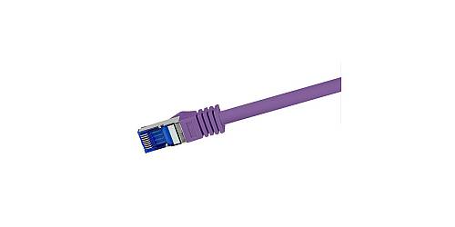 Logilink Patchkabel Ultraflex, Cat.6A, S/FTP, violett, 2 m