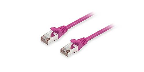 Equip Patchkabel Cat6A      S/FTP 2xRJ45  1.50m    lila LSZH Polybeutel