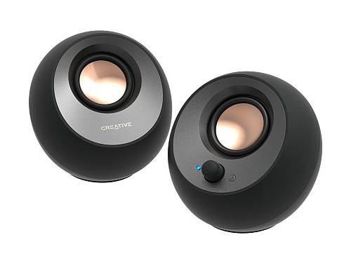 Creative Aktivbox Pebble V3   2.0 Schwarz