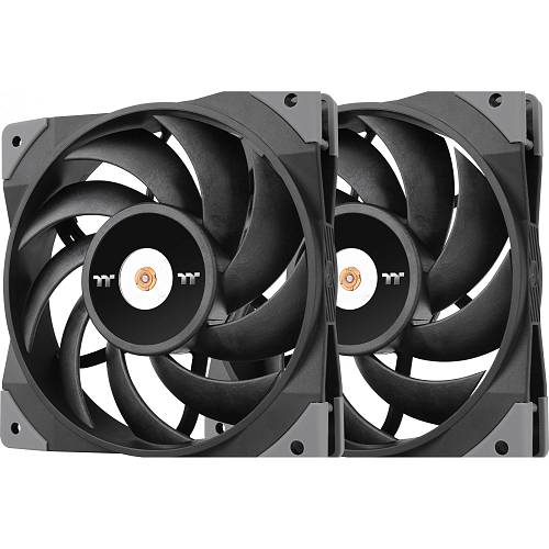 120mm Thermaltake Toughfan 12 Performance Fan PWM 500-2000rpm - 2Pack