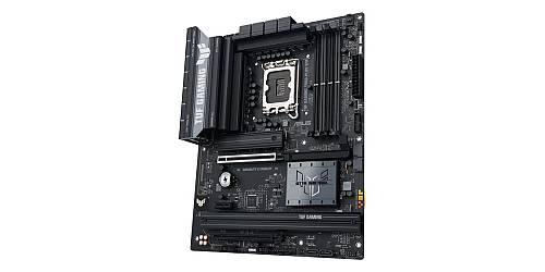 ASUS TUF GAMING B860-PLUS WIFI - Motherboard - ATX - LGA1851 Socket - B860 Chipset - USB-C 3.2 Gen 2x2, USB 3.2 Gen 2, USB 3.2 Gen 1, USB-C 3.2 Gen2 - 2.5 Gigabit LAN, Bluetooth, Wi-Fi 7 - onboard graphics (CPU required) - HD Audio (8-channel)