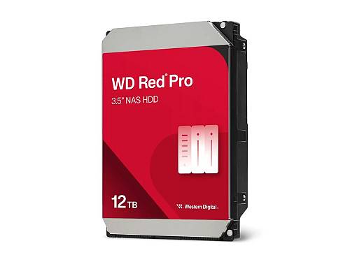 WD Red Pro    8.9cm (3.5) 12TB SATA3 7200  256MB WD122KFBX intern