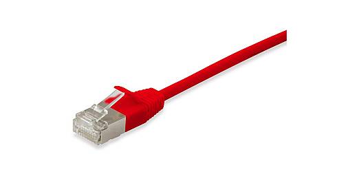 Equip Patchkabel Cat6A SlimFlex F/FTP 1.50m rot  LSZH 2xRJ45 Polybeutel