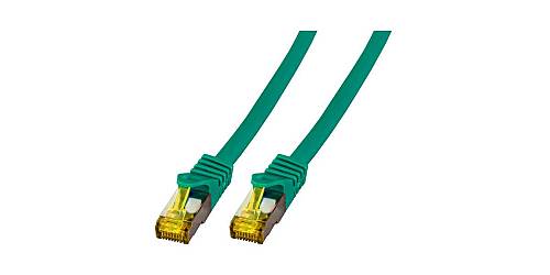 EFB RJ45 Patchkabel S/FTP Cat.6A LSZH Cat.7 Rohk. 1,5m grün
