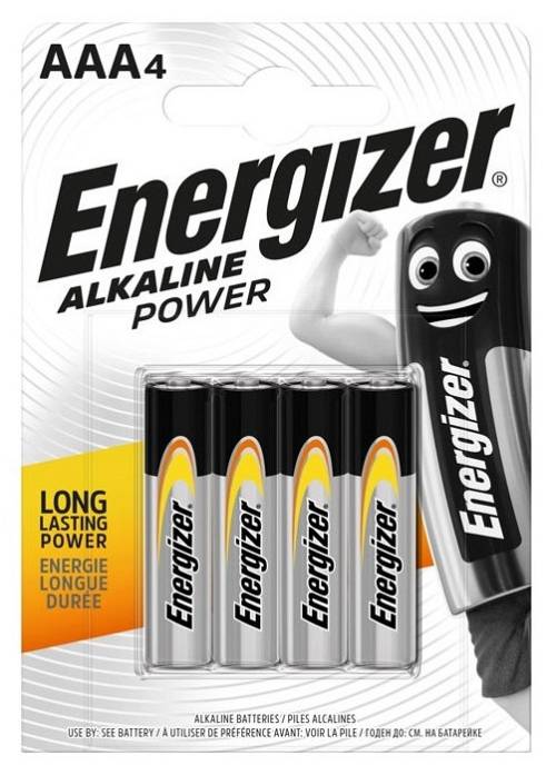 Energizer Alkaline Power AAA Batteries (4pcs)