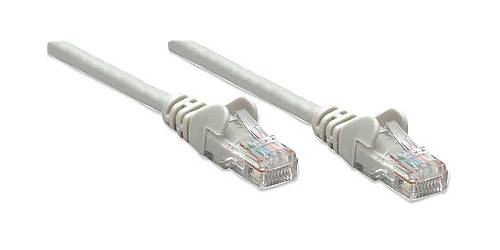 Network Cable, Cat5e, UTP, RJ-45 M/RJ-45 M, 5m, grey
