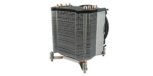 Inter-Tech K-17 , Processor cooler , (for: LGA1156, LGA1155) , aluminium , 92 mm , 3U