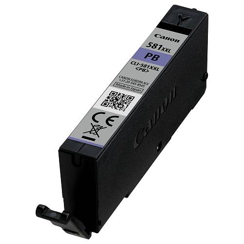 Canon CLI-581PB XXL , XXL size , photo blue , original , ink tank , for PIXMA TS8151, TS8152, TS8250, TS8251, TS8252, TS8350, TS8351, TS8352, TS9150, TS9155