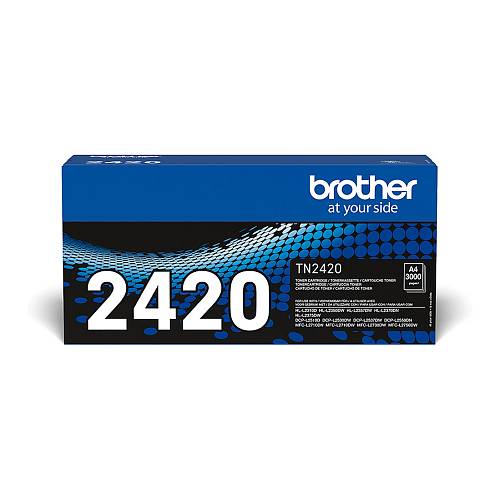 Brother TN2420 , High Yield , black , original , toner cartridge , for Brother DCP-L2510, L2530, L2550, HL-L2350, L2370, L2375, MFC-L2710, L2713, L2730, L2750