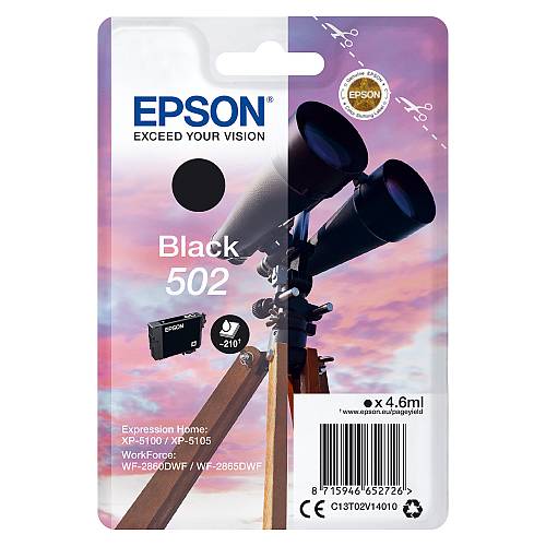 Epson 502 C13T02V14010 black