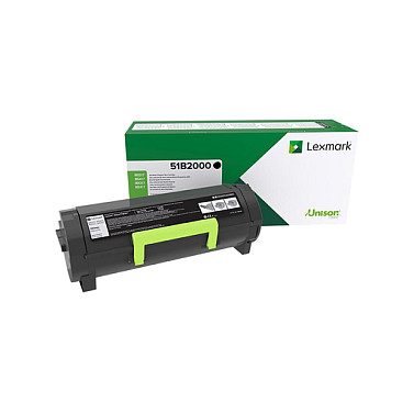 Lexmark , Black , original , toner cartridge LCCP, LRP , for Lexmark MS317dn, MS417dn, MX317dn