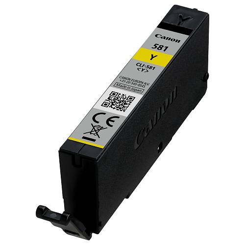 Canon CLI-581Y , 5.6 ml , yellow , original , ink tank , for PIXMA TR8550, TS6250, TS6251, TS8250, TS8251, TS8252, TS9150, TS9155, TS9550, TS9551