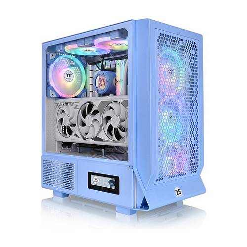 Midi Thermaltake Ceres 330 TG ARGB Hydrangea Blue