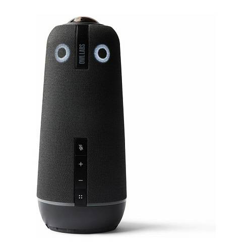 Owl Labs Meeting Owl 4+ 360-Degree 4K Smart Video Conference Camera Microphone and Speaker