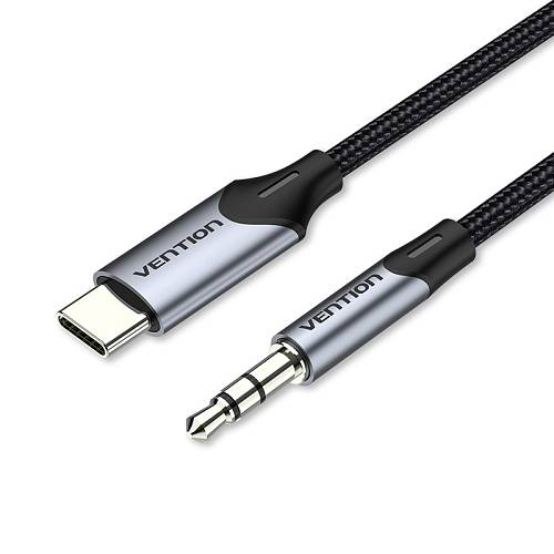 Vention AUDIO CONVERTER USB-C to 3.5mm Male Cable 1.5m BGKHG
