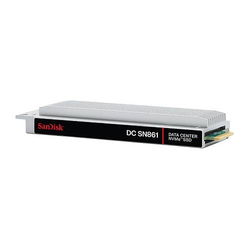 7.68TB WD SanDisk DC SN861 - enterprise - encrypted - internal - E1.S 15 mm (E1.S 15 mm)