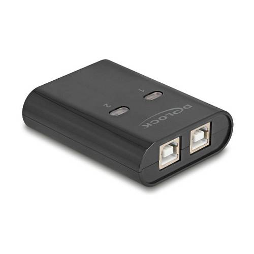 DELOCK USB 2.0 Switch für 2 PC an 1 Gerät