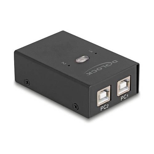 DELOCK USB 2.0 Switch für 2 PC an 4 Geräten