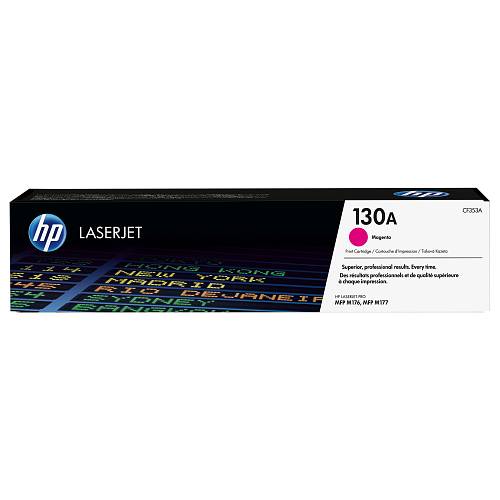 HP 130A , Magenta , original , LaserJet , toner cartridge (CF353A) , for Color LaserJet Pro MFP M176n, MFP M177fw