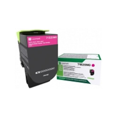 Lexmark X317 , Magenta , original , toner cartridge LCCP, LRP , for Lexmark CS317dn, CS417dn, CS517de, CX317dn, CX417de