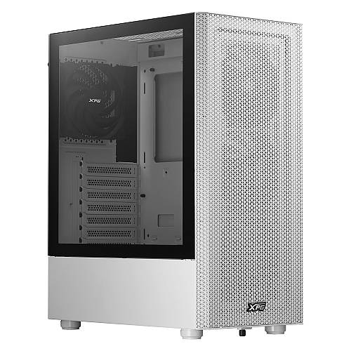 XPG Valor Mesh ATX Midi Tower weiß Glas 4x120mm
