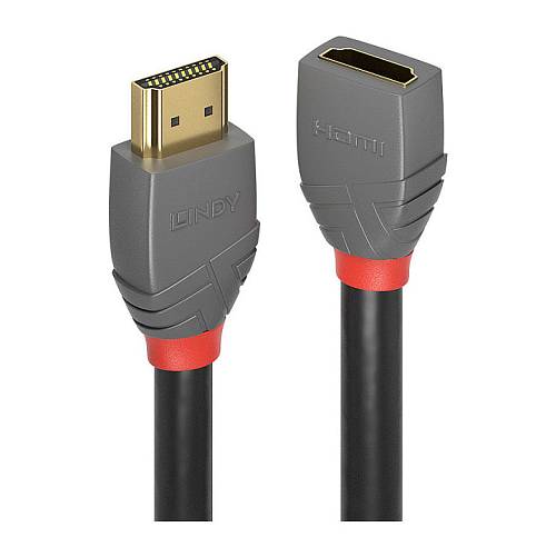 LINDY HDMI 2.0 Verlängerungskabel 2m. Anthra Line