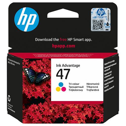HP 47 - 14 ml - Farbe (Cyan. Magenta. Gelb) - original - Tintenpatrone