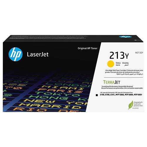HP 213Y Yellow Original LaserJet Toner Cartridge