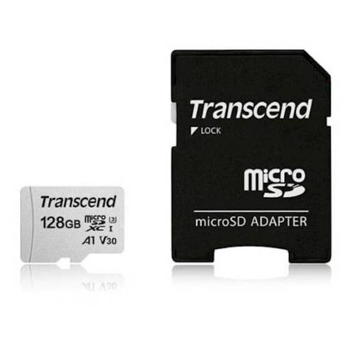 300S, 128 GB, microSDXC, TLC NAND, UHS-I U3, Class 10, V30, A1, 95/45 MB/s, 2.7-3.6V, 11x15x1 mm