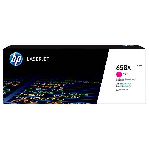 HP 658A Magenta LaserJet Toner Cartridge