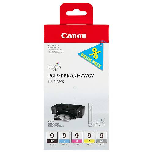 Canon PGI-9 PBK/C/M/Y/GY MULTI PACK