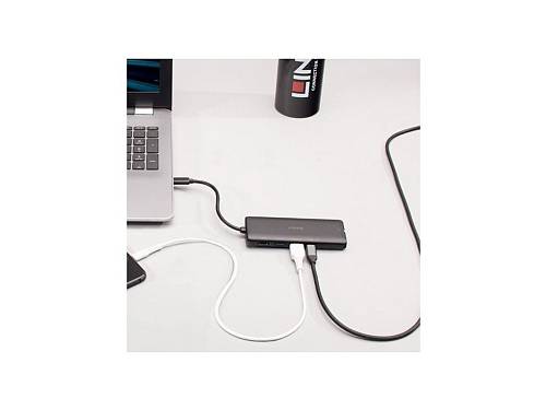 LINDY DST-Mini, USB Typ C 4K Laptop Mini Dock