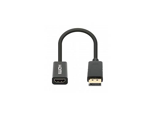 MANHATTAN Aktiver DisplayPort auf HDMI Adapter 4K@60Hz schwa