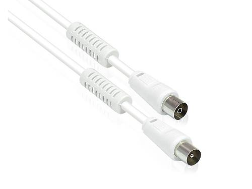 Good Connections TV Antennenkabel weiß 2m