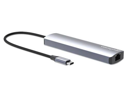MANHATTAN 7-in-1 4K USB-C Dockingstation 1xHDMI 2xUSB 10Gb/s