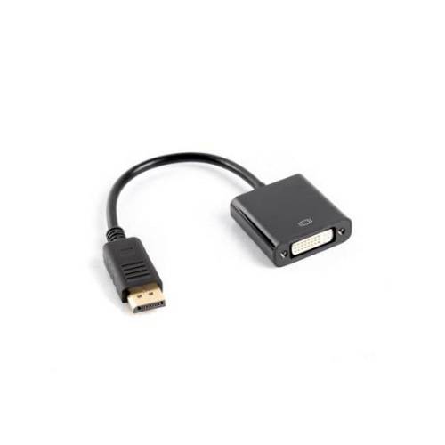 LANBERG Displayport (M)V1.2->DVI-I(F)(24+5)Dual-Link-Adapter
